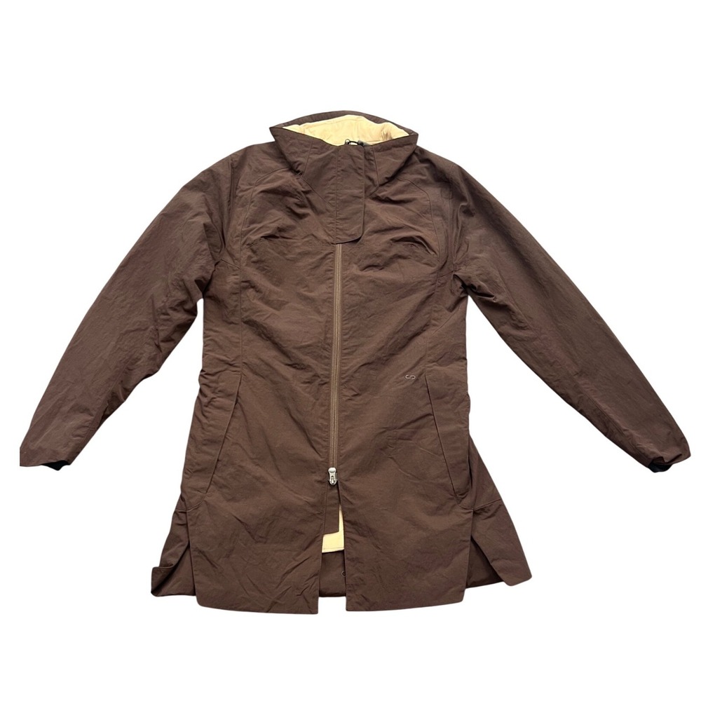 OROS Solarcore Insulated Parka Jacket Womens Small Brown Techwear Winter Coat